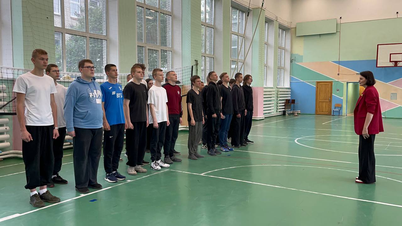 Военно-спортивные игры старшеклассников МБОУ «Лицей №73» .